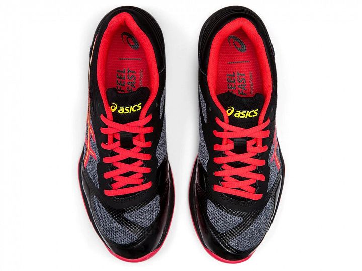 ASICS Netburner Ballistic FF Black / Laser Pink